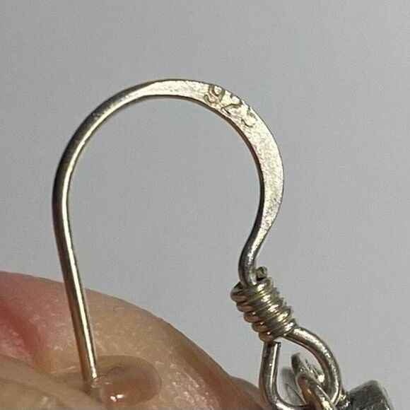 ALC Striking Moonstone & Sterling 925 Silver Dangle - Picture 6 of 9